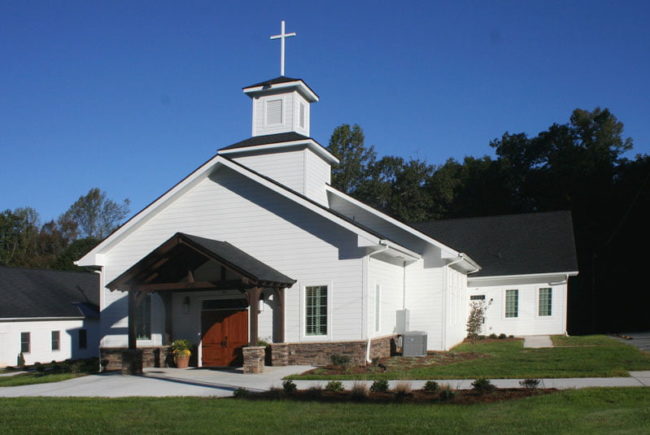 Sandy Creek Baptist Church built by JH Batten